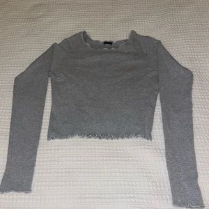 grey Brandy Melville long sleeve